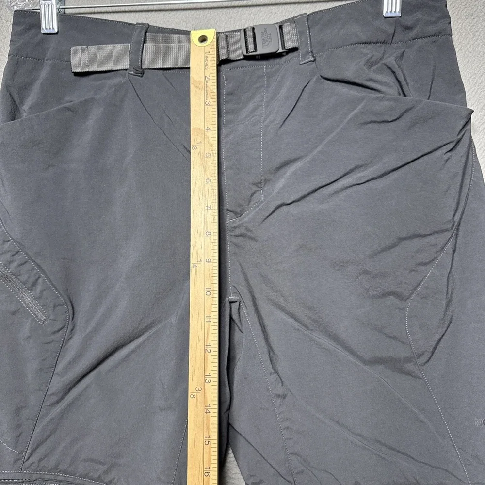 The North Face Paramount Pants Mens 34x31 Gray Convertible Trail‎ Hiking Outdoor
